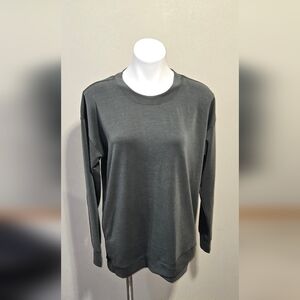 Sage Collective Long Sleeve Tunic - Womens Size Medium Color Green